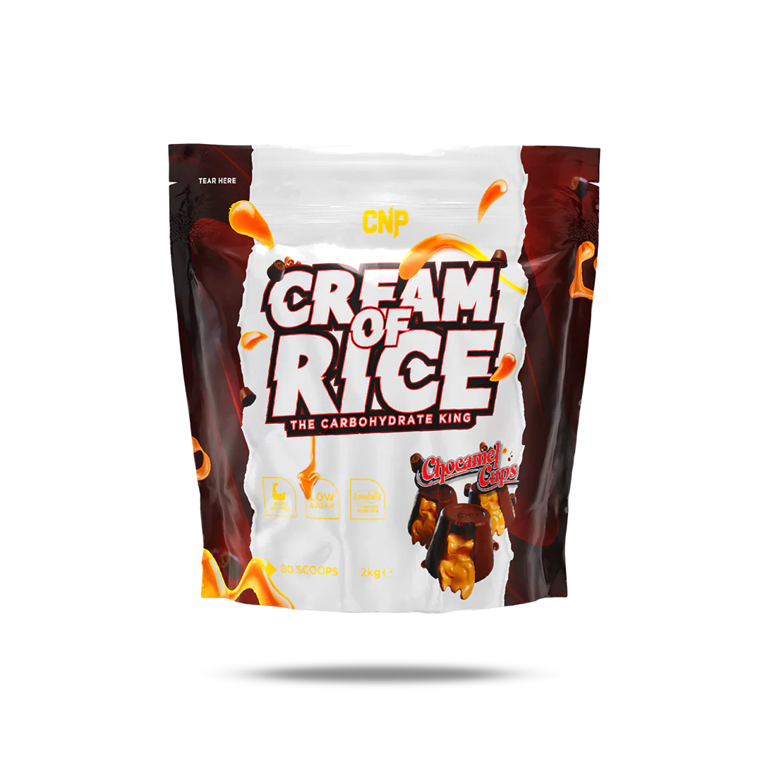 CNP Cream Of Rice 2kg (Chocamel Cups)