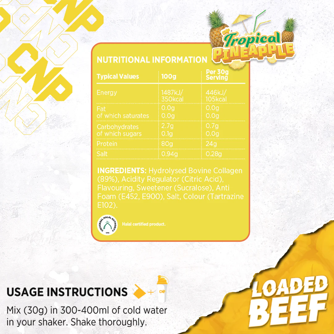 CNP Loaded Beef 1.8kg (Tropical Pineapple) - Image 3