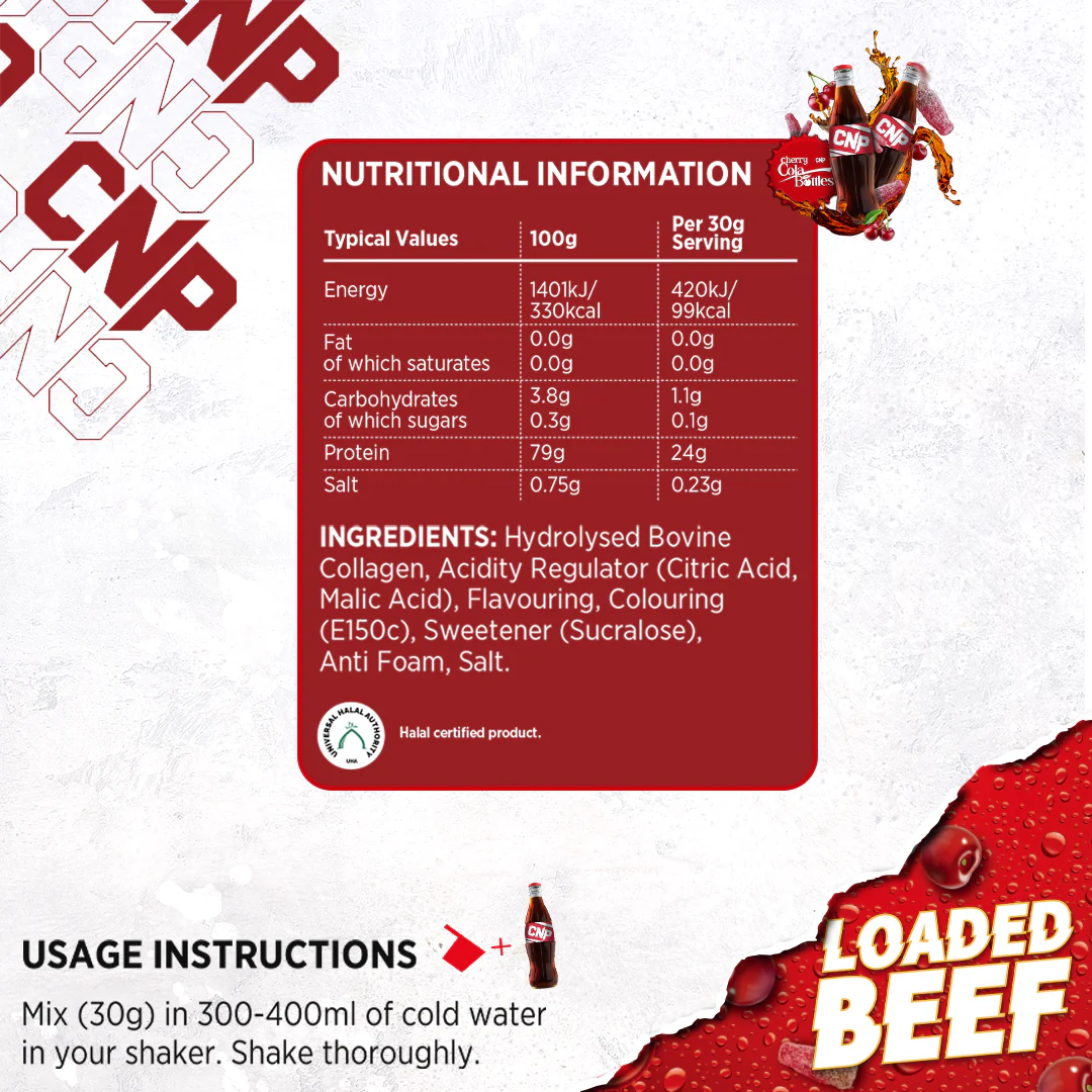 CNP Loaded Beef 1.8kg (Cherry Cola) - Image 3
