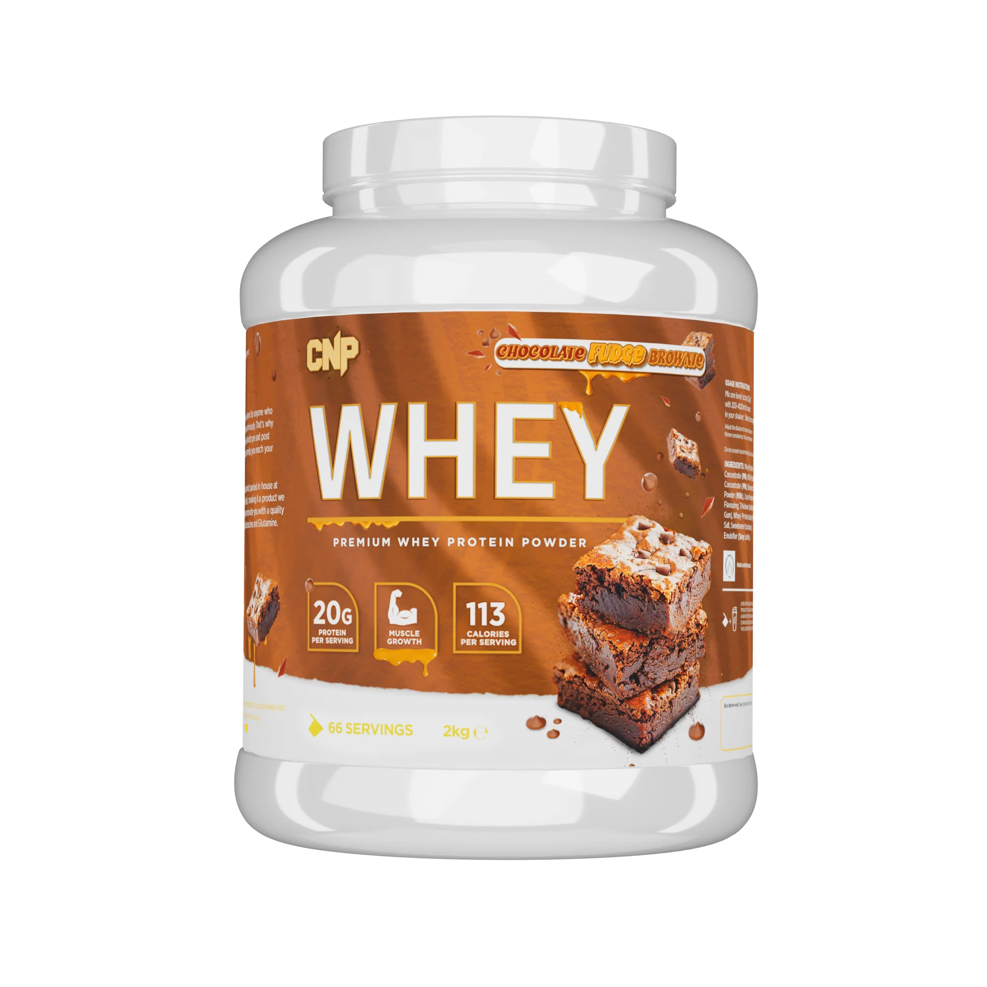 CNP Whey 2kg (Chocolate Fudge Brownie)